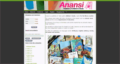 Desktop Screenshot of anansibooks.co.za
